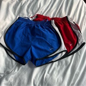 Red and Blue Nike Shorts Size XS